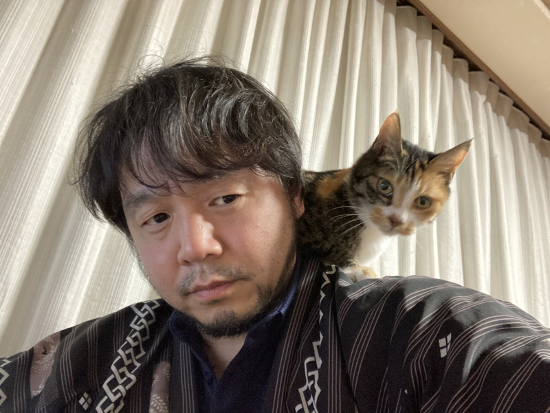 肩乗り猫 熊猫犬日記