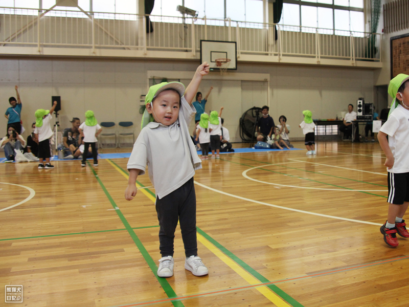 小倅の運動会