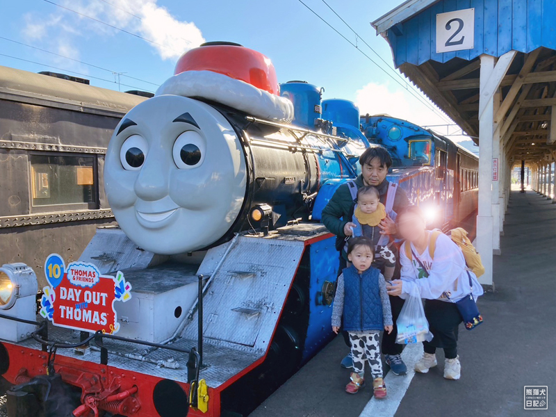 小倅と大井川鉄道のきかんしゃトーマス