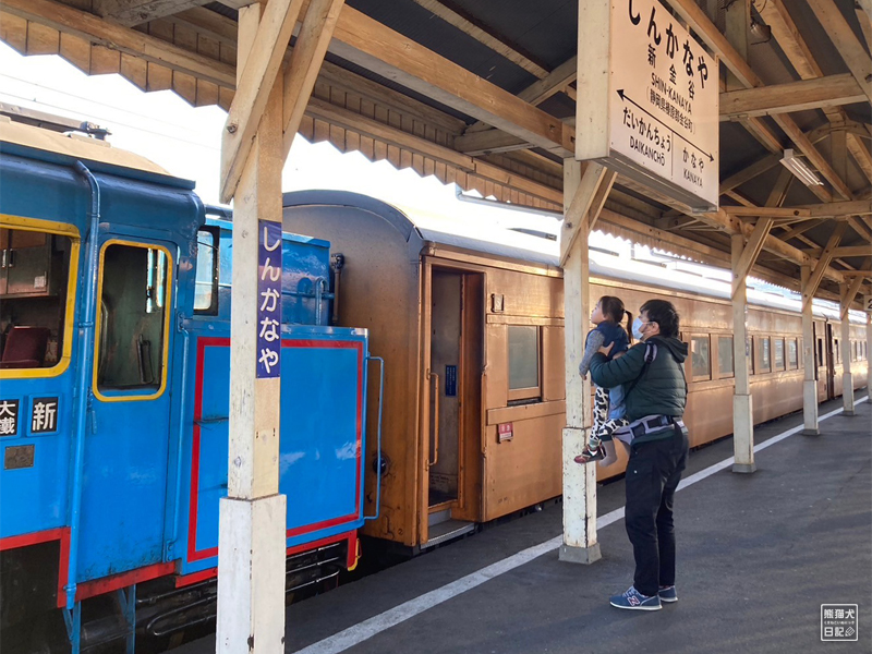 小倅と大井川鉄道のきかんしゃトーマス