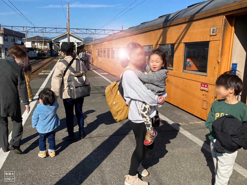 小倅と大井川鉄道のきかんしゃトーマス