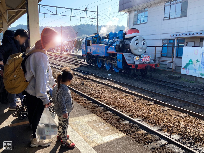 小倅と大井川鉄道のきかんしゃトーマス