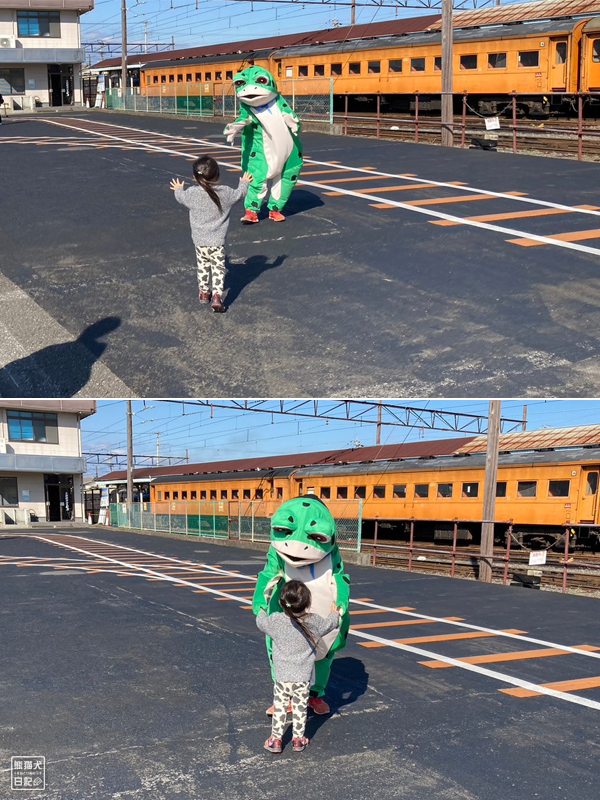 小倅と大井川鉄道のきかんしゃトーマス