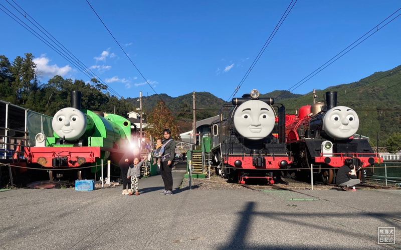 小倅と大井川鉄道のきかんしゃトーマス