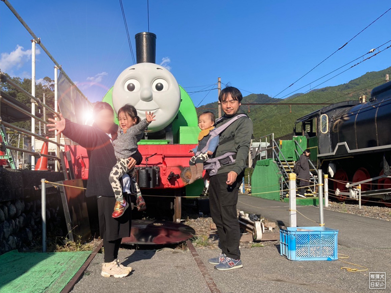 小倅と大井川鉄道のきかんしゃトーマス