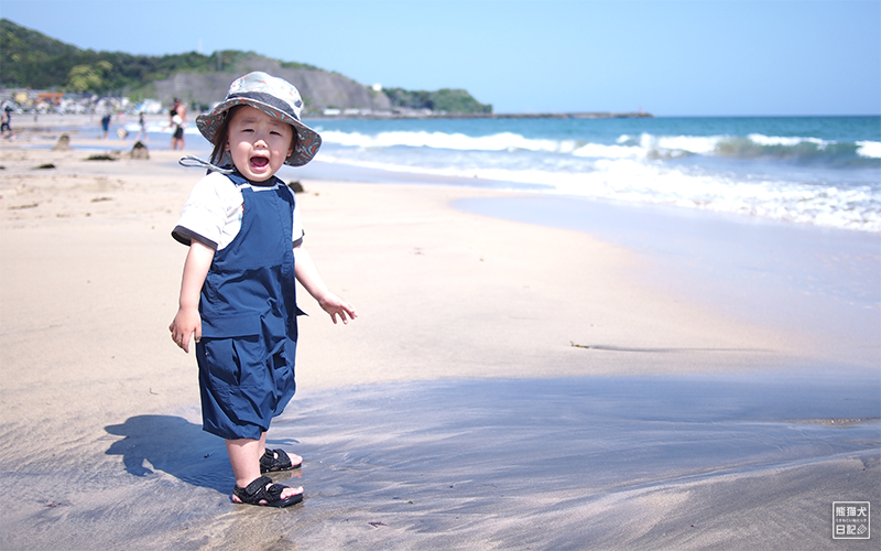 小倅と海