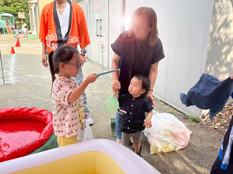 小倅のお祭り参戦