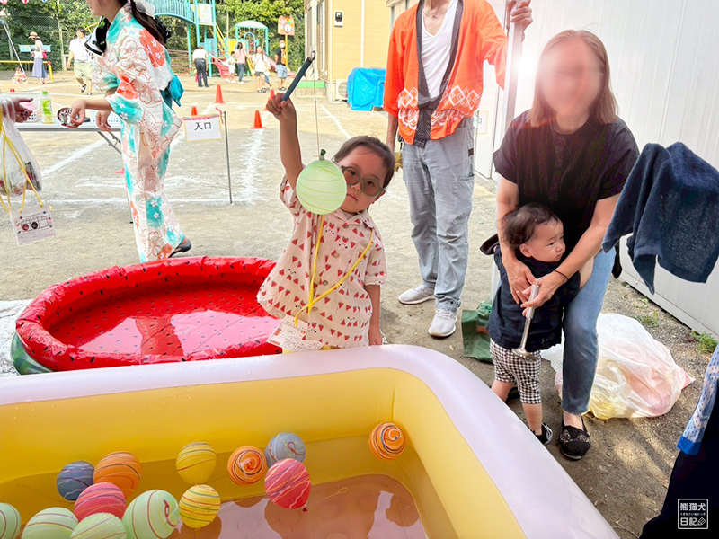 小倅のお祭り参戦