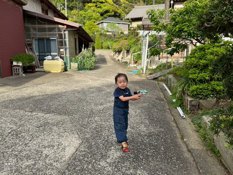 小倅の水鉄砲合戦