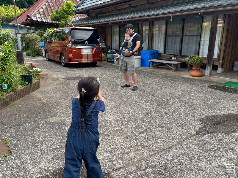 小倅の水鉄砲合戦