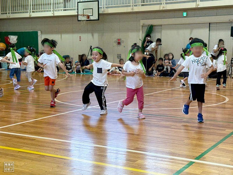 小倅の運動会