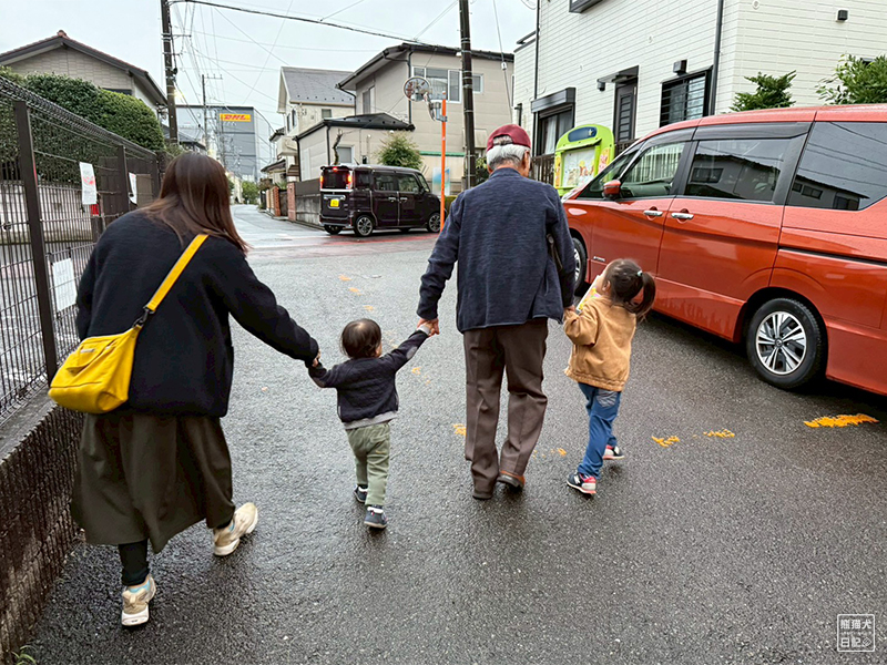 保育園のお迎え