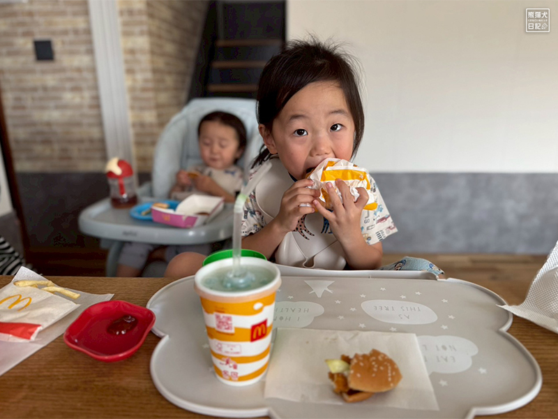 マクドナルド好きな子供