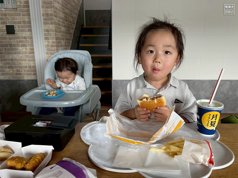 マクドナルド好きな子供たち