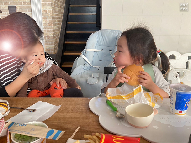 マクドナルド好きな子供