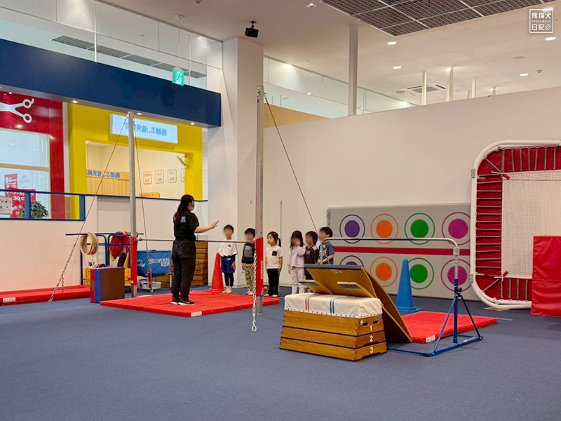 小倅の体操教室体験