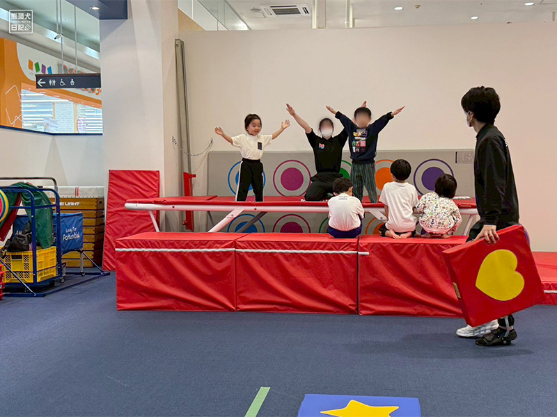 小倅の体操教室体験