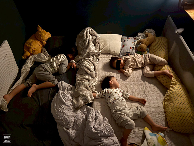 ３家族によるX'masパーティー