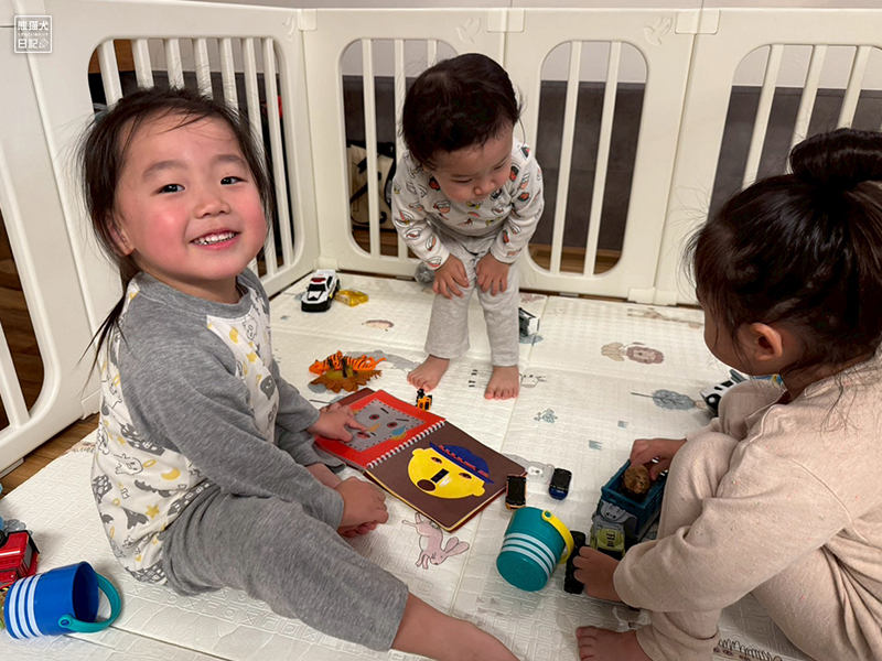 ３家族によるX'masパーティー