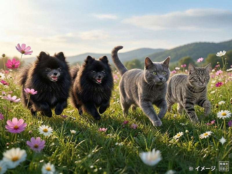 天国の動物たち