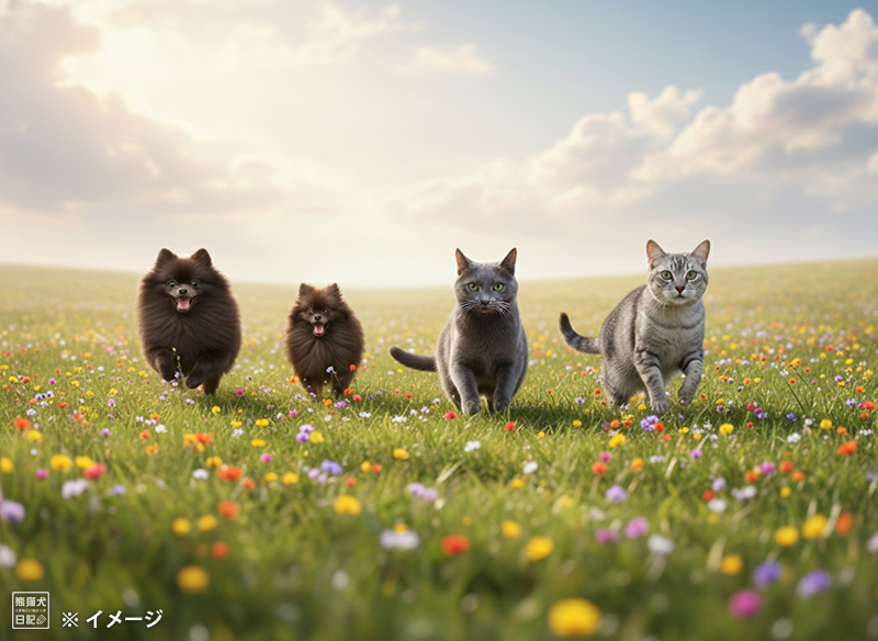 天国の動物たち