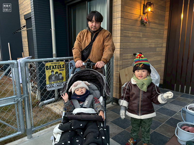 小倅と小童の初詣
