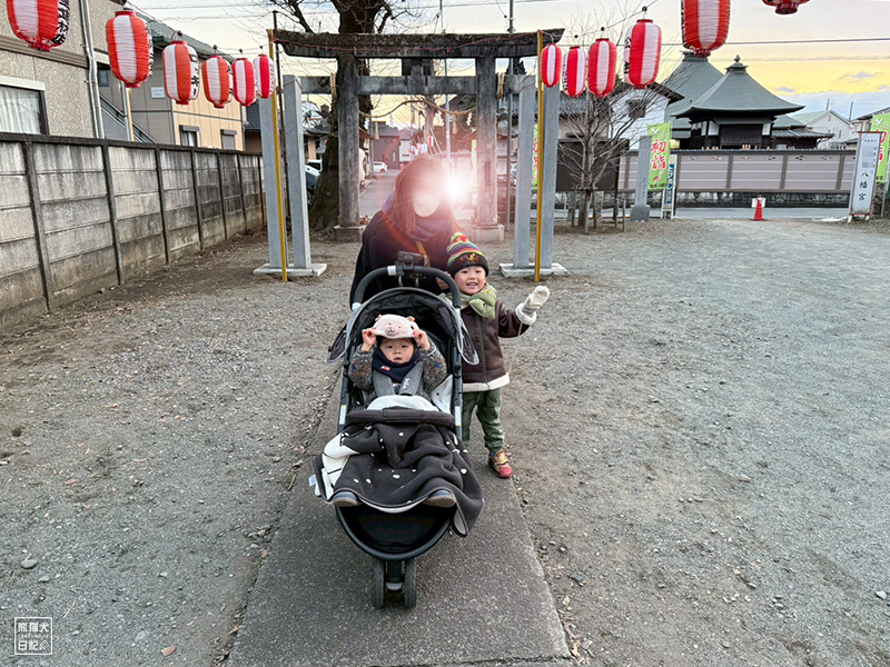 小倅と小童の初詣