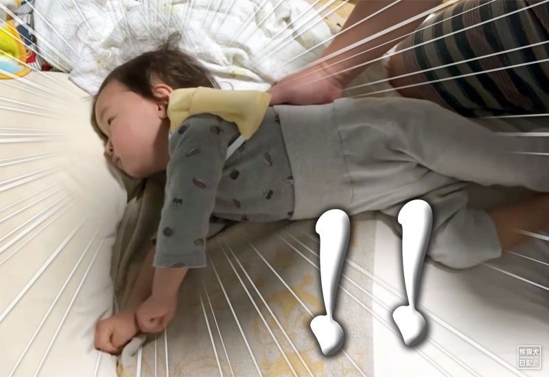 小童の熱性けいれん