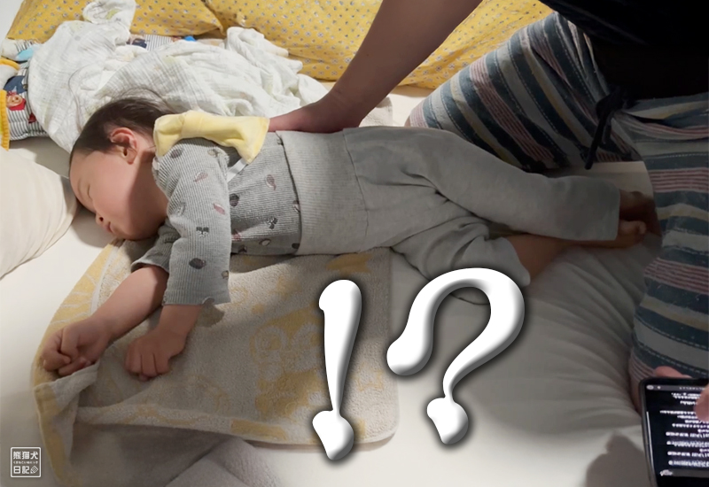 小童の熱性けいれん