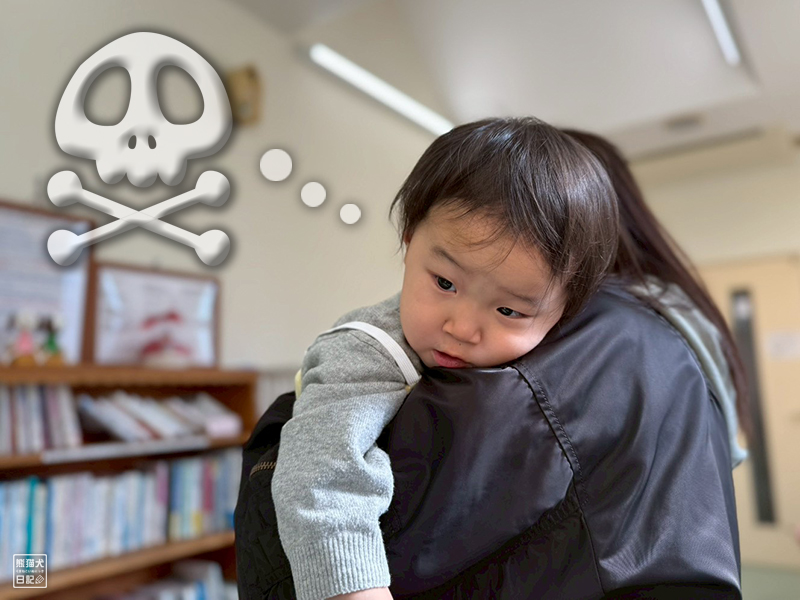 小童の熱性けいれん