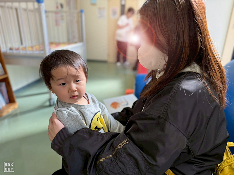 小童の熱性けいれん